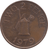 1979 2 PENCE GUERNSEY - WORLD COINS - Cambridgeshire Coins