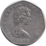 1979 50 PENCE IOM - WORLD COINS - Cambridgeshire Coins