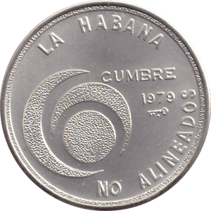 1979 .999 FINE SILVER 20 PESOS REPUBLIC OF CUBA - SILVER WORLD COINS - Cambridgeshire Coins