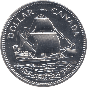1979 CANADA SILVER PROOF ONE DOLLAR - SILVER WORLD COINS - Cambridgeshire Coins