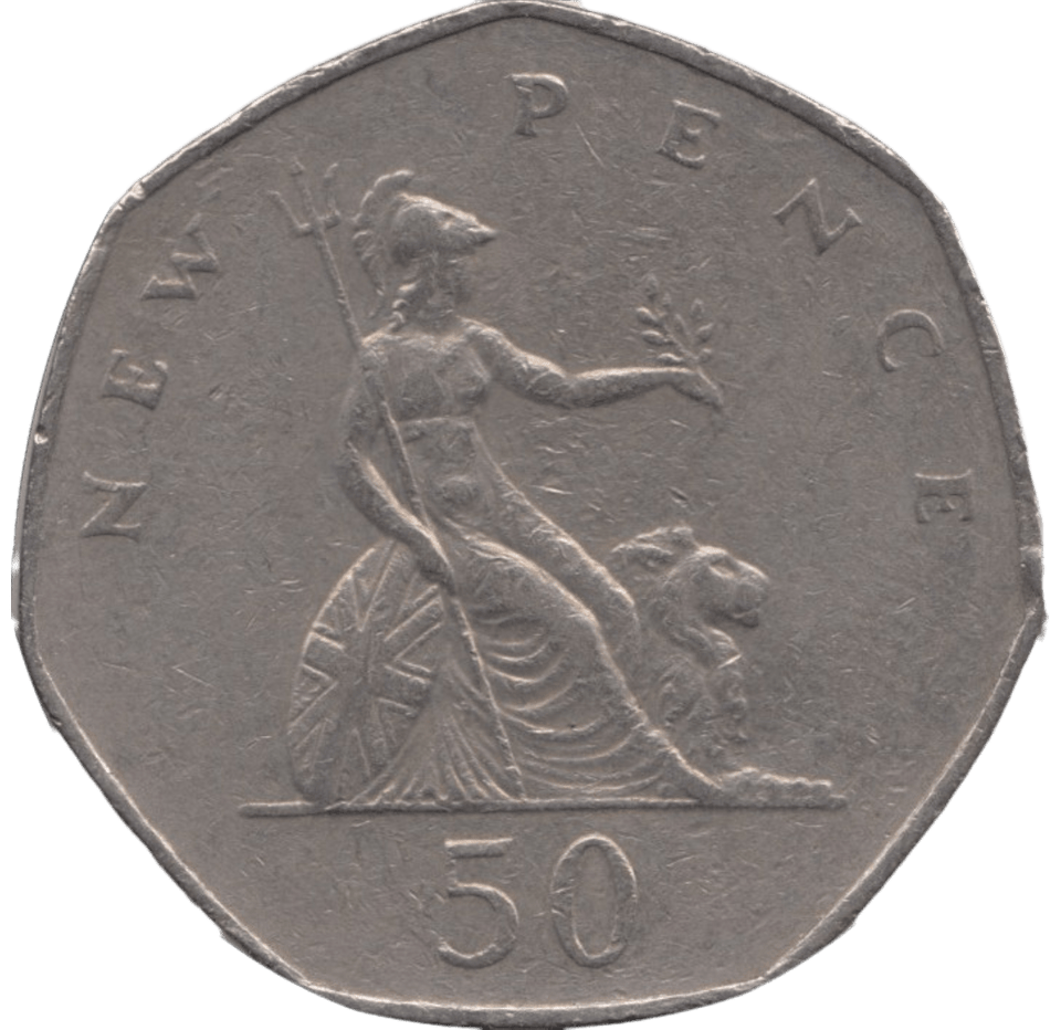 1979 CIRCULATED LARGE 50P BRITANNIA - 50P CIRCULATED - Cambridgeshire Coins