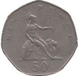 1979 CIRCULATED LARGE 50P BRITANNIA - 50P CIRCULATED - Cambridgeshire Coins