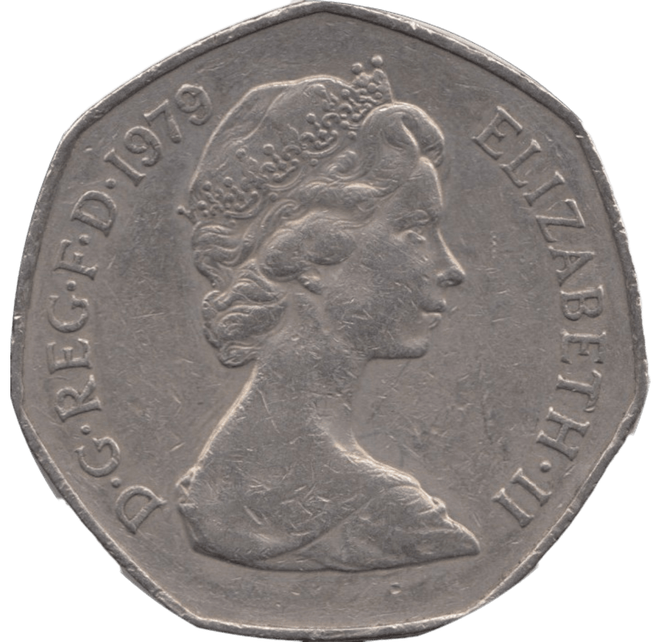 1979 CIRCULATED LARGE 50P BRITANNIA - 50P CIRCULATED - Cambridgeshire Coins