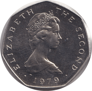 1979 FIFTY PENCE - IOM DAY OF TYNWALD - WORLD COINS - Cambridgeshire Coins