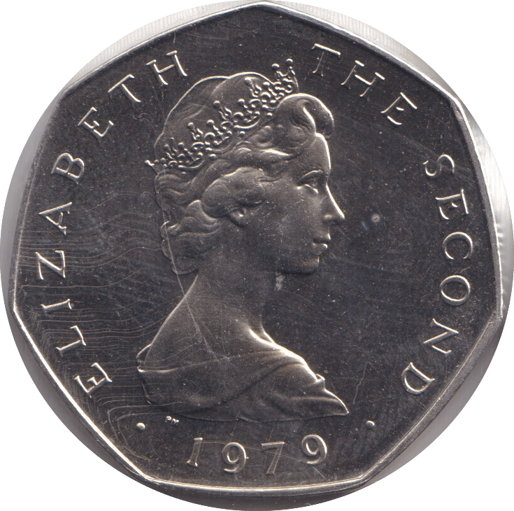 1979 FIFTY PENCE - IOM DAY OF TYNWALD - WORLD COINS - Cambridgeshire Coins