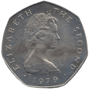 1979 FIFTY PENCE ISLE OF MAN ( BU ) - 50p BU - Cambridgeshire Coins
