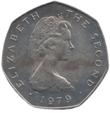 1979 FIFTY PENCE ISLE OF MAN ( BU ) - 50p BU - Cambridgeshire Coins