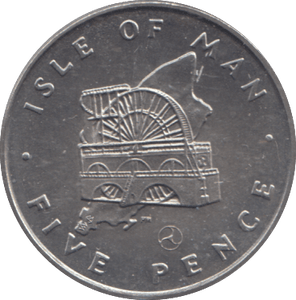 1979 FIVE PENCE ISLE OF MAN ( BU ) - 5p BU - Cambridgeshire Coins