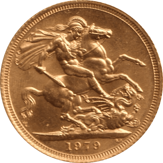 1979 GOLD SOVEREIGN ( AUNC ) - SOVEREIGN - Cambridgeshire Coins