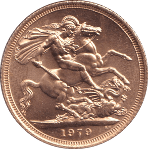 1979 GOLD SOVEREIGN ( BU ) - SOVEREIGN - Cambridgeshire Coins