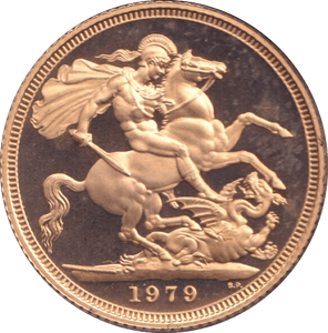 1979 GOLD SOVEREIGN ( PROOF ) - SOVEREIGN - Cambridgeshire Coins