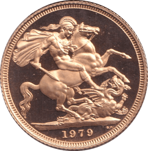 1979 GOLD SOVEREIGN ( PROOF ) - SOVEREIGN - Cambridgeshire Coins