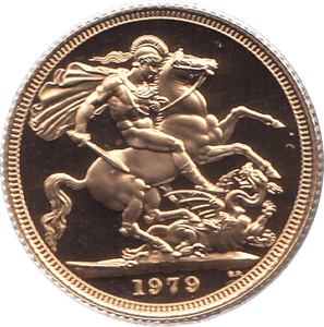 1979 GOLD SOVEREIGN ( PROOF ) - SOVEREIGN - Cambridgeshire Coins