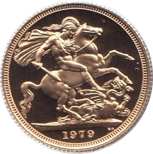1979 GOLD SOVEREIGN ( PROOF ) - SOVEREIGN - Cambridgeshire Coins