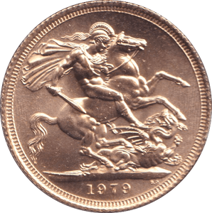 1979 GOLD SOVEREIGN ( UNC ) - SOVEREIGN - Cambridgeshire Coins