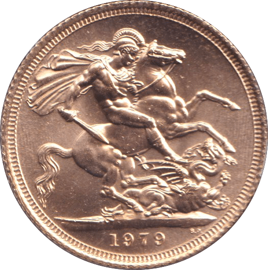 1979 GOLD SOVEREIGN ( UNC ) - SOVEREIGN - Cambridgeshire Coins