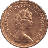 1979 GOLD SOVEREIGN ( UNC ) - SOVEREIGN - Cambridgeshire Coins