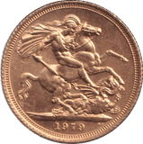1979 GOLD SOVEREIGN ( UNC ) - SOVEREIGN - Cambridgeshire Coins
