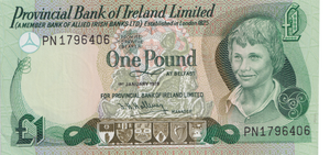 1979 IRELAND POUND BANKNOTE REF-1739 - WORLD BANKNOTES - Cambridgeshire Coins