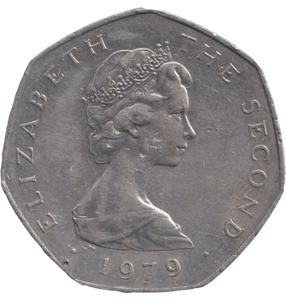 1979 LARGE 50 PENCE ISLE OF MAN - 50P REGIONAL ISSUES - Cambridgeshire Coins