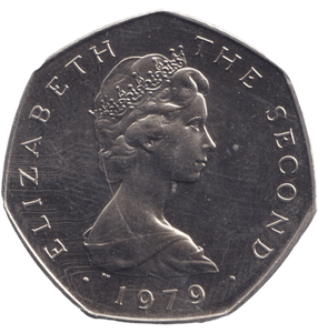 1979 LARGE 50P ISLE OF MAN DAY OF TYNWALD - 50P REGIONAL ISSUES - Cambridgeshire Coins