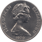 1979 ONE CROWN MILLENIUM OF TYNWALD - WORLD COINS - Cambridgeshire Coins