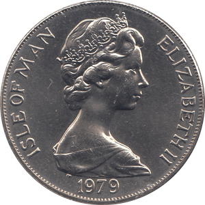 1979 ONE CROWN MILLENIUM OF TYNWALD - WORLD COINS - Cambridgeshire Coins