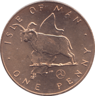 1979 PENNY ISLE OF MAN ( BU ) - PENNY - Cambridgeshire Coins