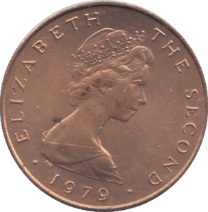 1979 PENNY ISLE OF MAN ( BU ) - PENNY - Cambridgeshire Coins