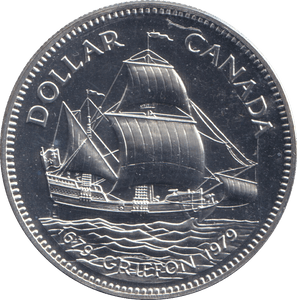 1979 SILVER DOLLAR CANADA - SILVER WORLD COINS - Cambridgeshire Coins