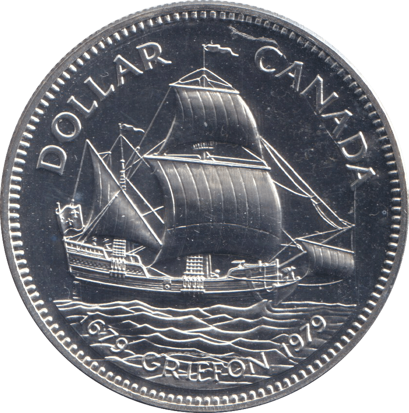 1979 SILVER DOLLAR CANADA - SILVER WORLD COINS - Cambridgeshire Coins