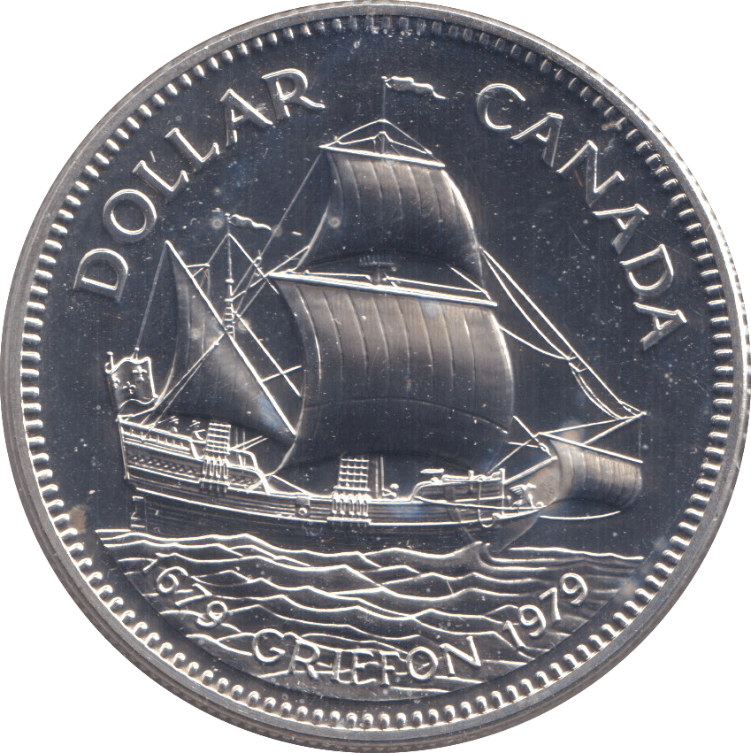 1979 SILVER DOLLAR CANADA - SILVER WORLD COINS - Cambridgeshire Coins