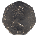 1979 SILVER PROOF FIFTEN PENCE ISLE OF MAN - SILVER WORLD COINS - Cambridgeshire Coins