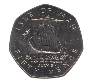 1979 SILVER PROOF FIFTEN PENCE ISLE OF MAN - SILVER WORLD COINS - Cambridgeshire Coins