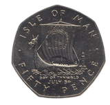 1979 SILVER PROOF FIFTEN PENCE ISLE OF MAN - SILVER WORLD COINS - Cambridgeshire Coins