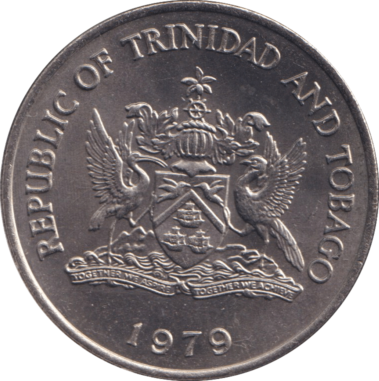 1979 TRINIDAD & TOBAGO DOLLAR - WORLD COINS - Cambridgeshire Coins