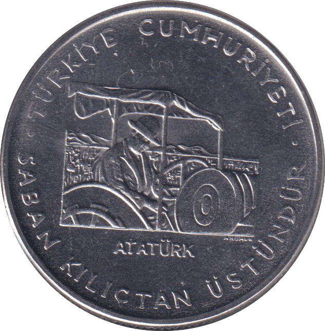 1979 TURKEY 1 LIRA - WORLD COINS - Cambridgeshire Coins