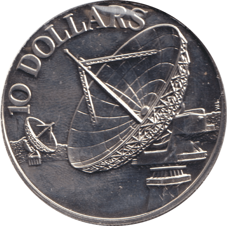 1980 10 DOLLARS SINGAPORE - WORLD COINS - Cambridgeshire Coins