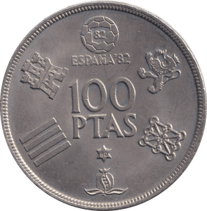 1980 100 PASATAS SPAIN - WORLD COINS - Cambridgeshire Coins