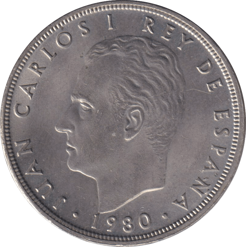 1980 100 PASATAS SPAIN - WORLD COINS - Cambridgeshire Coins