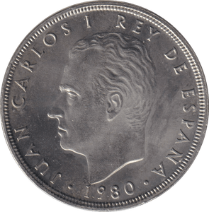 1980 100 PESETAS SPAIN - WORLD COINS - Cambridgeshire Coins