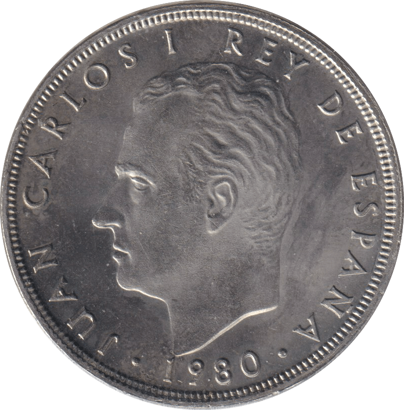 1980 100 PESETAS SPAIN - WORLD COINS - Cambridgeshire Coins