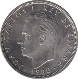 1980 100 PESETAS SPAIN - WORLD COINS - Cambridgeshire Coins