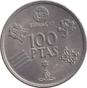 1980 100 PESTAS - WORLD COINS - Cambridgeshire Coins