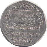 1980 50 PENCE ISLE OF MAN (10,000 MINTAGE ONLY) - WORLD COINS - Cambridgeshire Coins