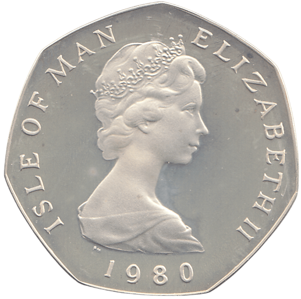 1980 50P CHRISTMAS ( PROOF ) - WORLD COINS - Cambridgeshire Coins