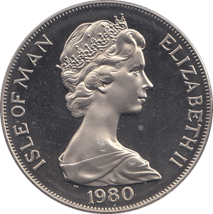 1980 CROWN QUEEN ELIZABETH THE QUEEN MOTHER ( BU ) - WORLD COINS - Cambridgeshire Coins
