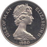 1980 CROWN QUEEN ELIZABETH THE QUEEN MOTHER ( BU ) - WORLD COINS - Cambridgeshire Coins