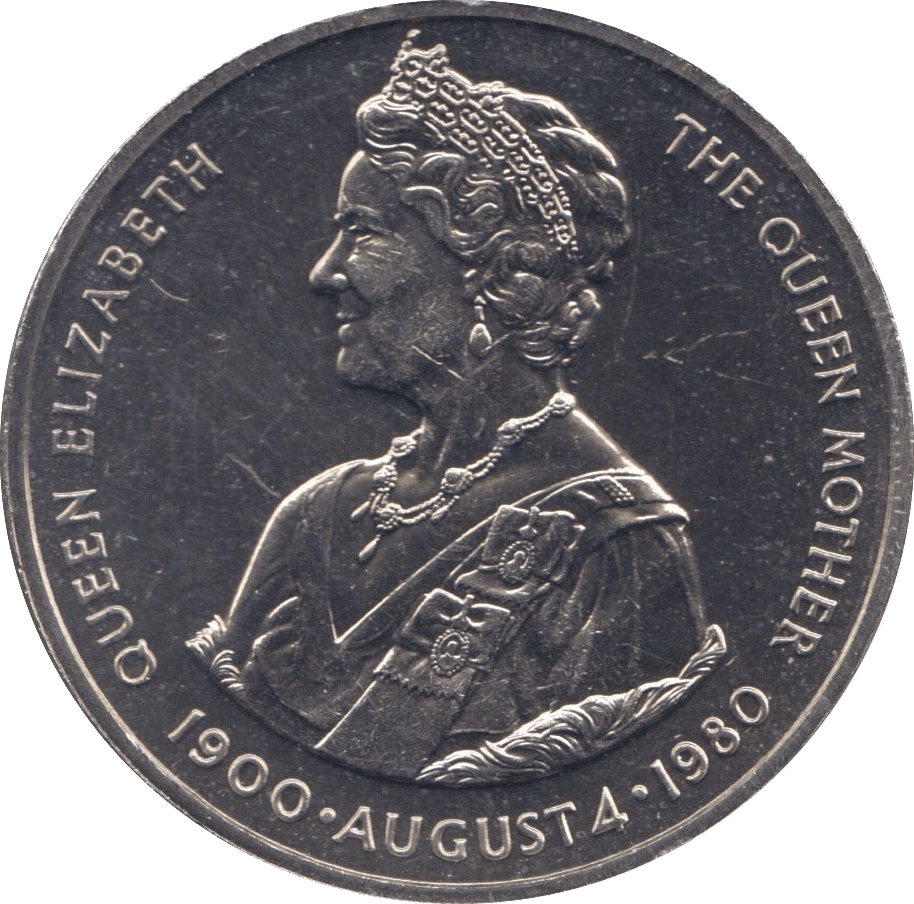 1980 FIFTY PENCE GIBRALTAR - WORLD COINS - Cambridgeshire Coins