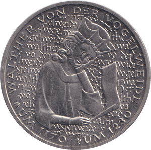 1980 FIVE MARK - SILVER WORLD COINS - Cambridgeshire Coins